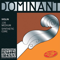 A set of Thomastik-Infeld Dominant Violin strings