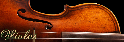 Violas for sale at Sapp Violin Shop